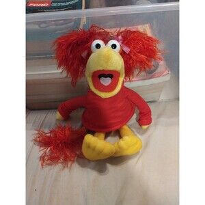 Jim Henson "Red" Fraggle Rock plush stuffed Muppets 2006 Sababa Toys